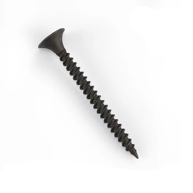 Manufacturers Import 5Inch 1-1/4 25Mm 3.9Mm Self-Tapping Black Phosphate Gypsum Bugle Fine Thread Fasteners Drywall Screw Taiwan