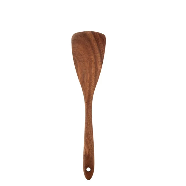  Amazon Горячая продажа ручной работы на заказ лазерный logowooden деревянный яичный венчик салат вилка скиммер Тернер шпатель набор