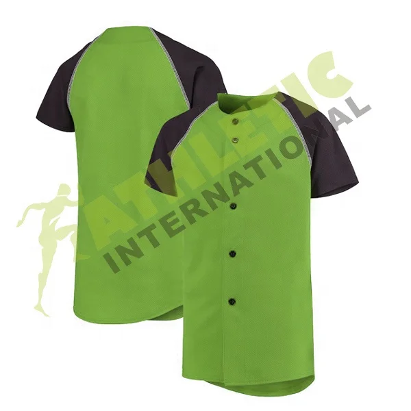 Baseball and Softball Wear Jersey Shirts Sportswear High Quality OEM Custom Design Short Sleeve Breathable Quick Dry Jersey 2024