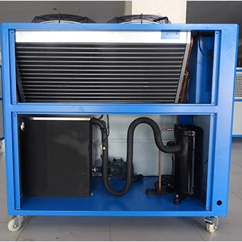Professional chiller prices pcb board control blast mixing tank water air cooled chiller machine