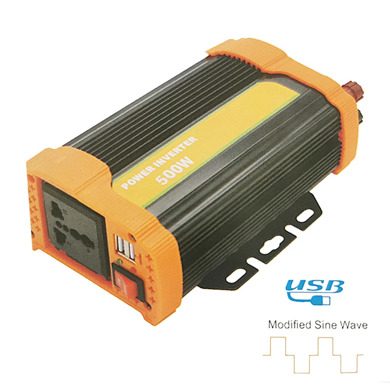 
China goods wholesale 0.6kw 0.8kw 1kw 2kw 2.4kw 3kw modified sine wave 12v 24v power inverter 