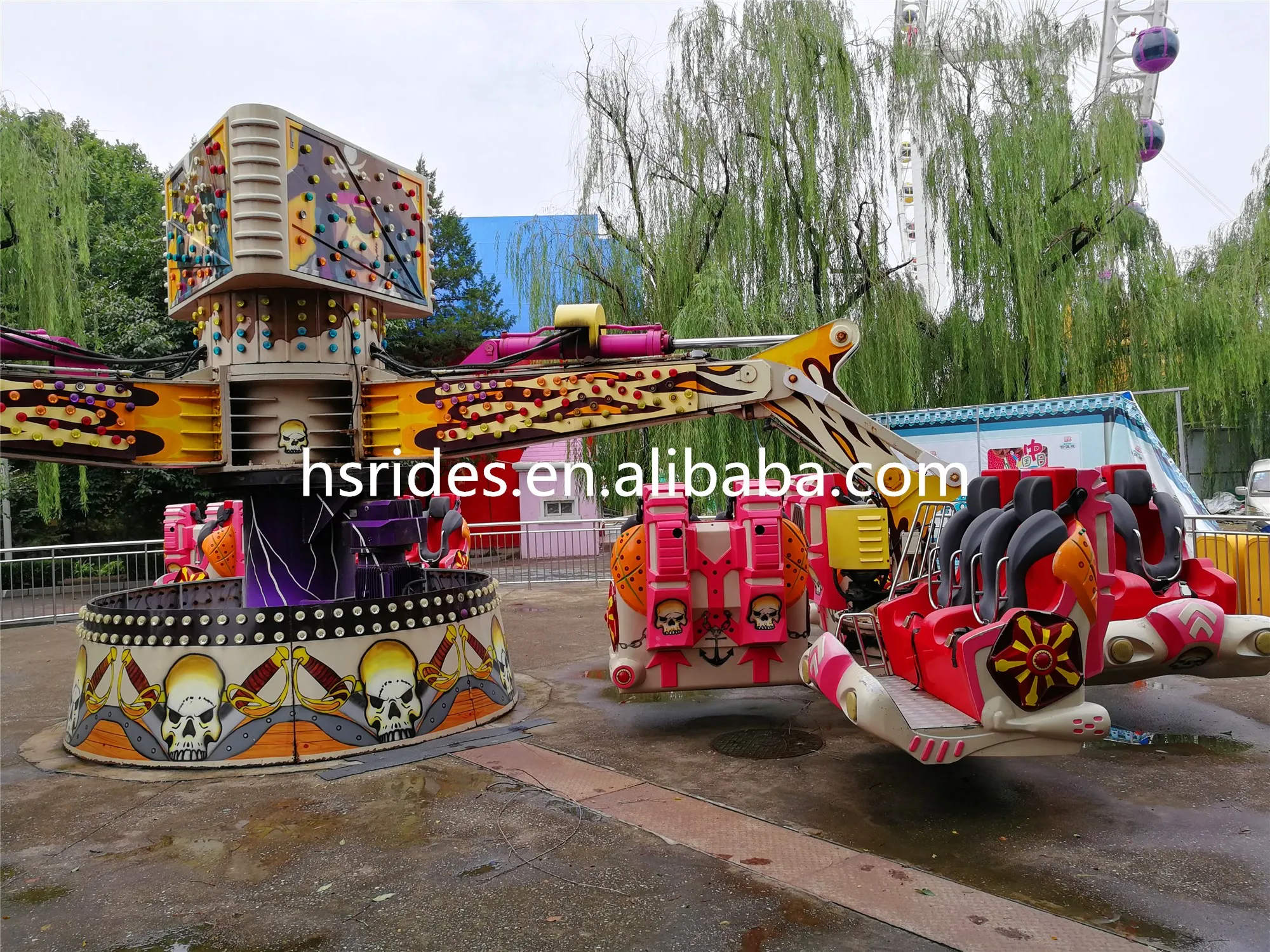 amusement park rides engergy storm rides  attractions