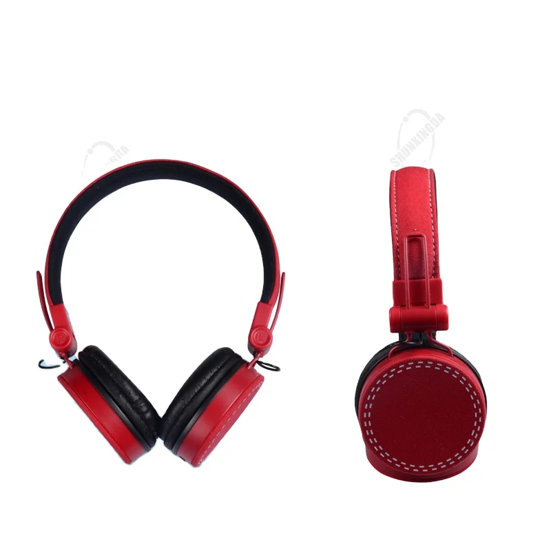 
2019 Headband Headsets Wired Fabric Cover Headsets with Mic 