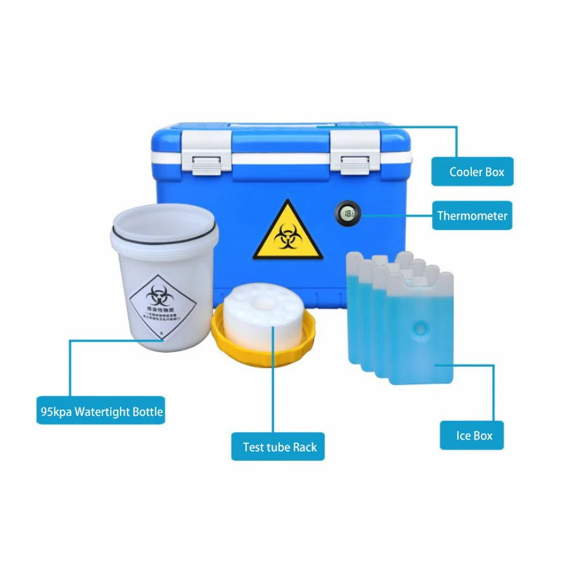 China Factory Refrigerator Biological Freezer 12 liter portable refrigerator home medicine  cooler box for blood delivery