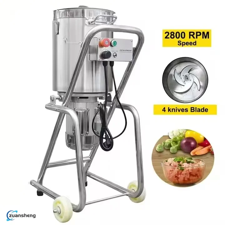 25L 32L 50L Liter Heavy Duty Large Stainless Steel Commercial Vegetable Chopper Food Processor Electric Meat Grinder Machine