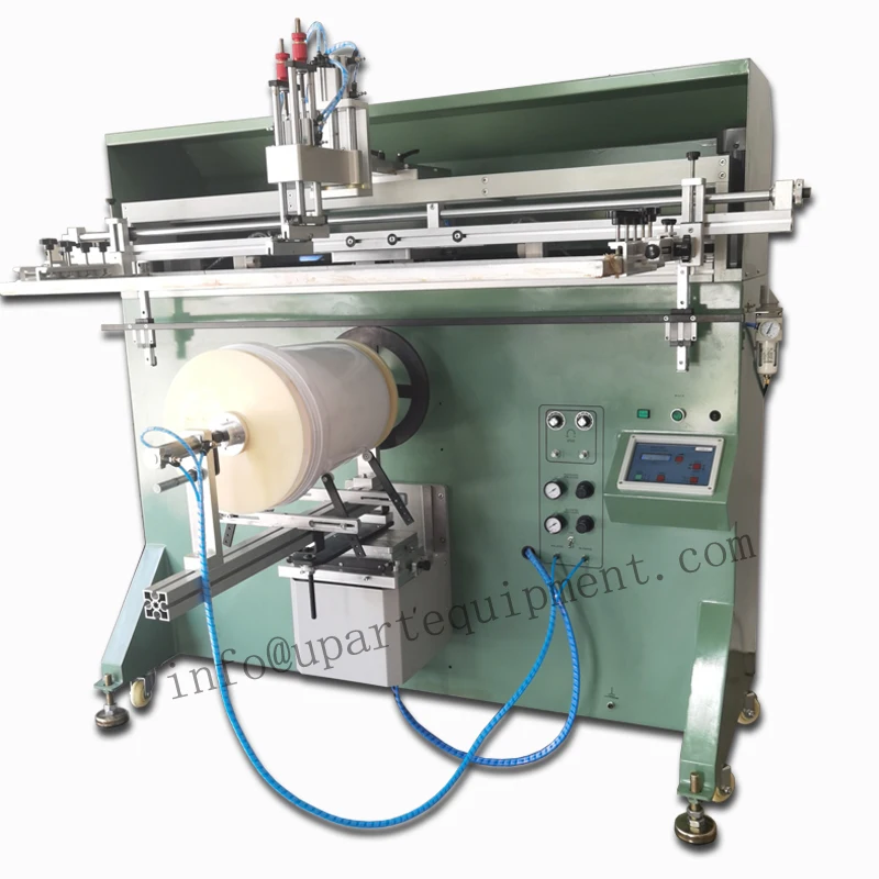 Paint Bucket Screen Printer For Sale Plastic Bucket Screen Printing Machine For Label Pail Stencil Printer