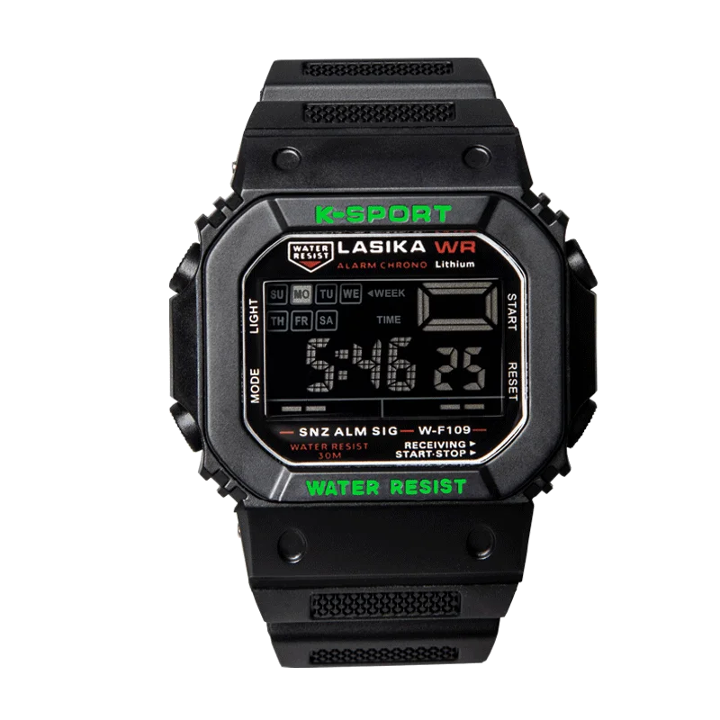 Waterproof Analog Digital Sport Watch Waterproof Chronograph Stopwatch Daily Alarm children watch