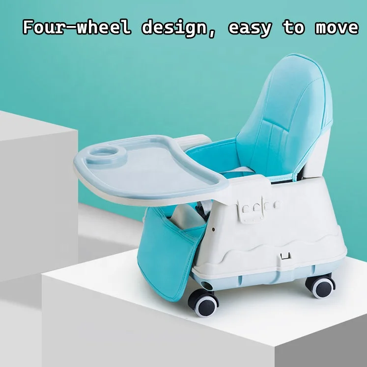 Customized Best Price high chairs boosters Plastic folding children Kids Chairs feeding chair for baby