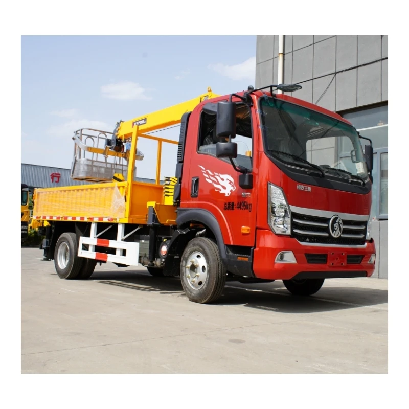 Factory Custom 25M Hydraulic Aerial Work Truck Bucket Truck Boom Lifting Work Platform Car