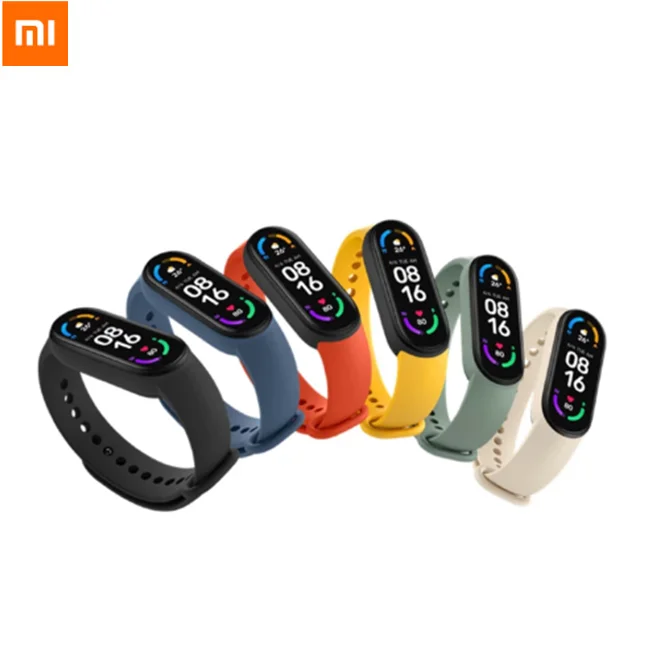 
Xiaomi Mi Band 6 NFC Version Smart Bracelet AMOLED Screen Miband 6 Smartband Fitness Traker Heart Rate Wristband 