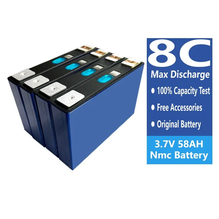 Xiho EV 3 7 В Li Nmc 58Ah 811 батарея Ncm перезаряжаемые литий-ионные аккумуляторы призматические ячейки тележка для гольфа RV