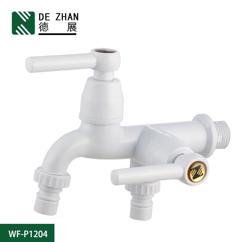 Moden High Quality Portable Health Cold Kitchen Sink Faucet ABS Double Handle