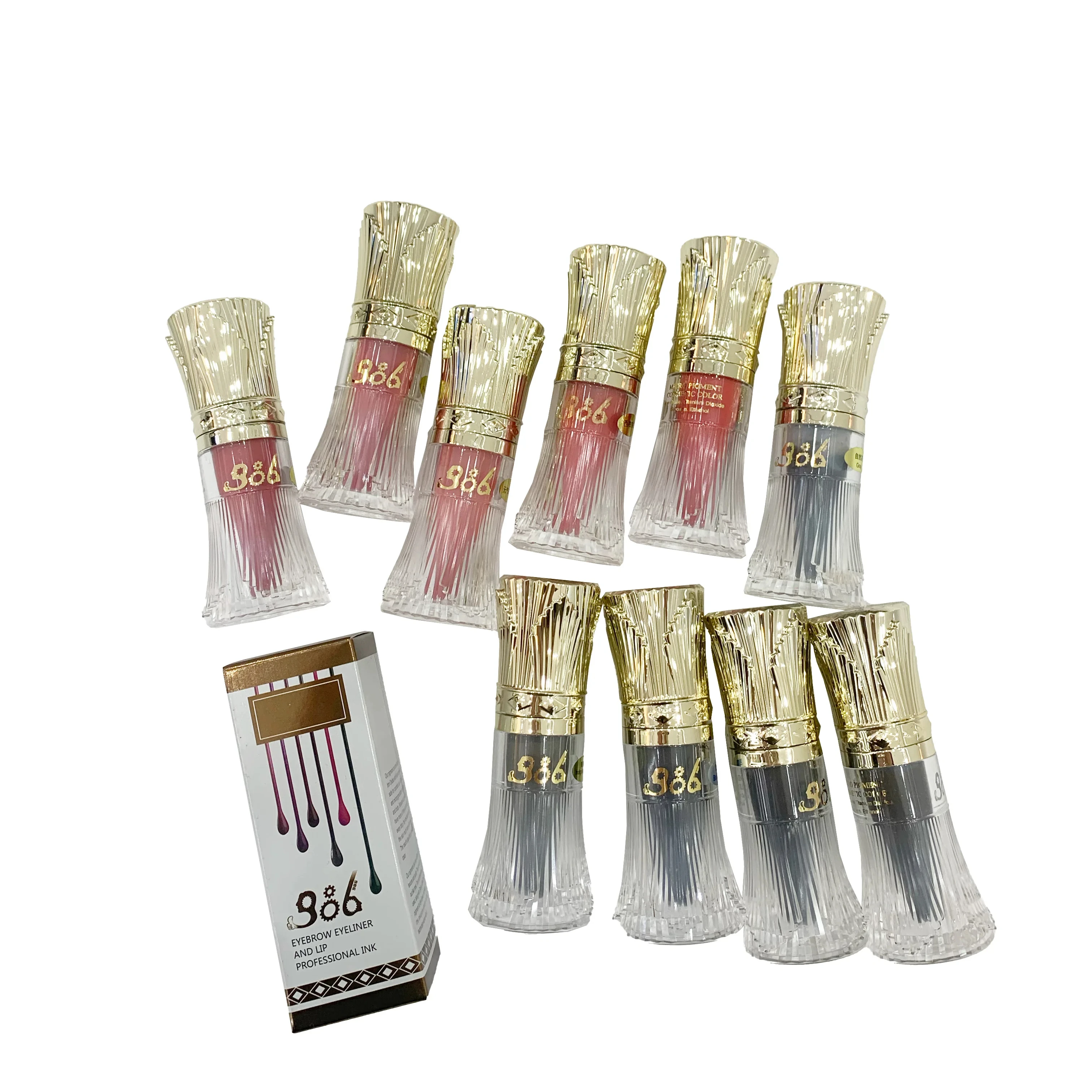 986 Tattoo Color Emulsion High quality color 12ml