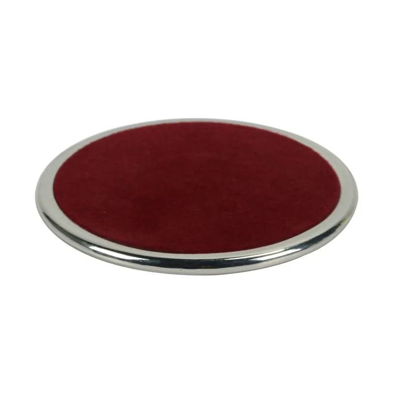 Low Price Hot Sale Custom Metal Coaster for Coffee Cup Blank Metal Coaster Set