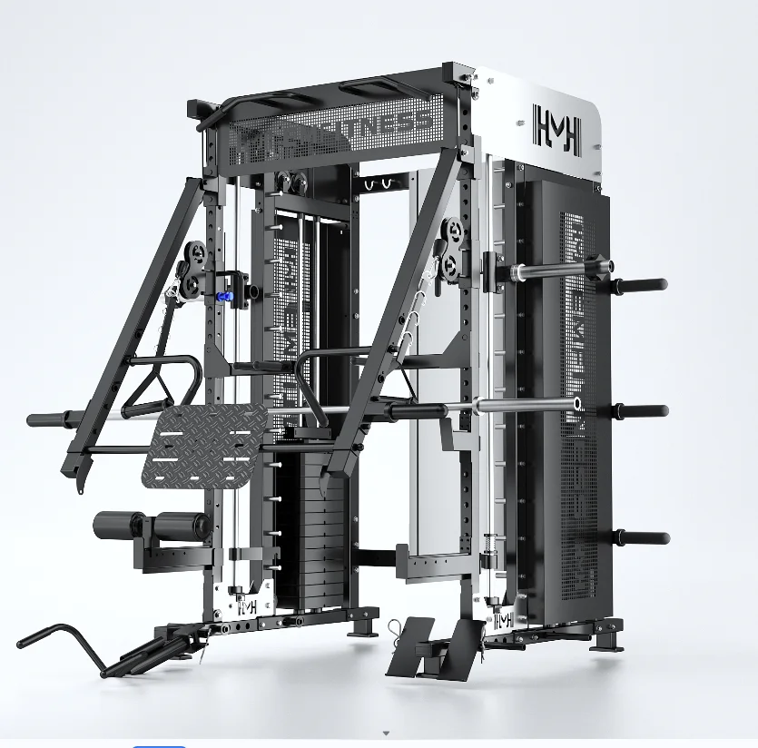 High quality multi functional smith machine home gym commercial squat rack