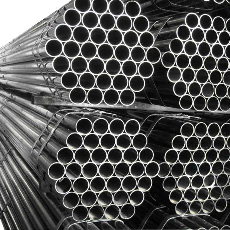 6 дюймов ASTM A53 Gr.b ERW черные круглые сварные трубы из углеродистой стали