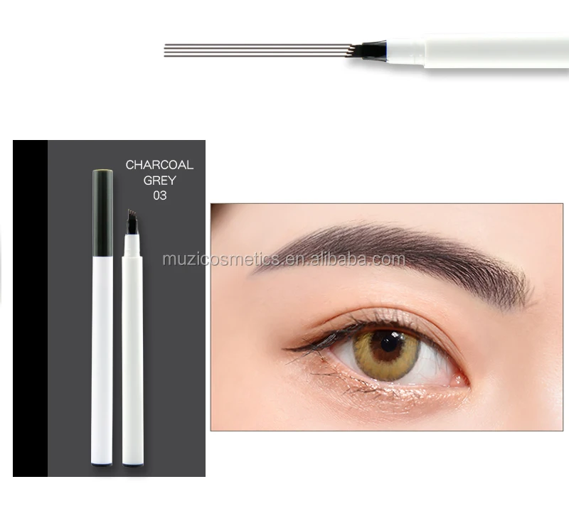 Plastic double sided professional proper price top quality pencil eyebrow shaping for wholesales