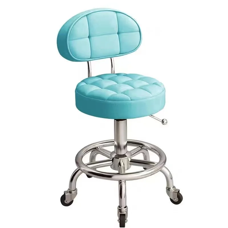 Commercial Premium Beauty Stool for Sale Beauty Barber Chair Round Stool Barbershop Hair Salon Chair Moved Nail Stool