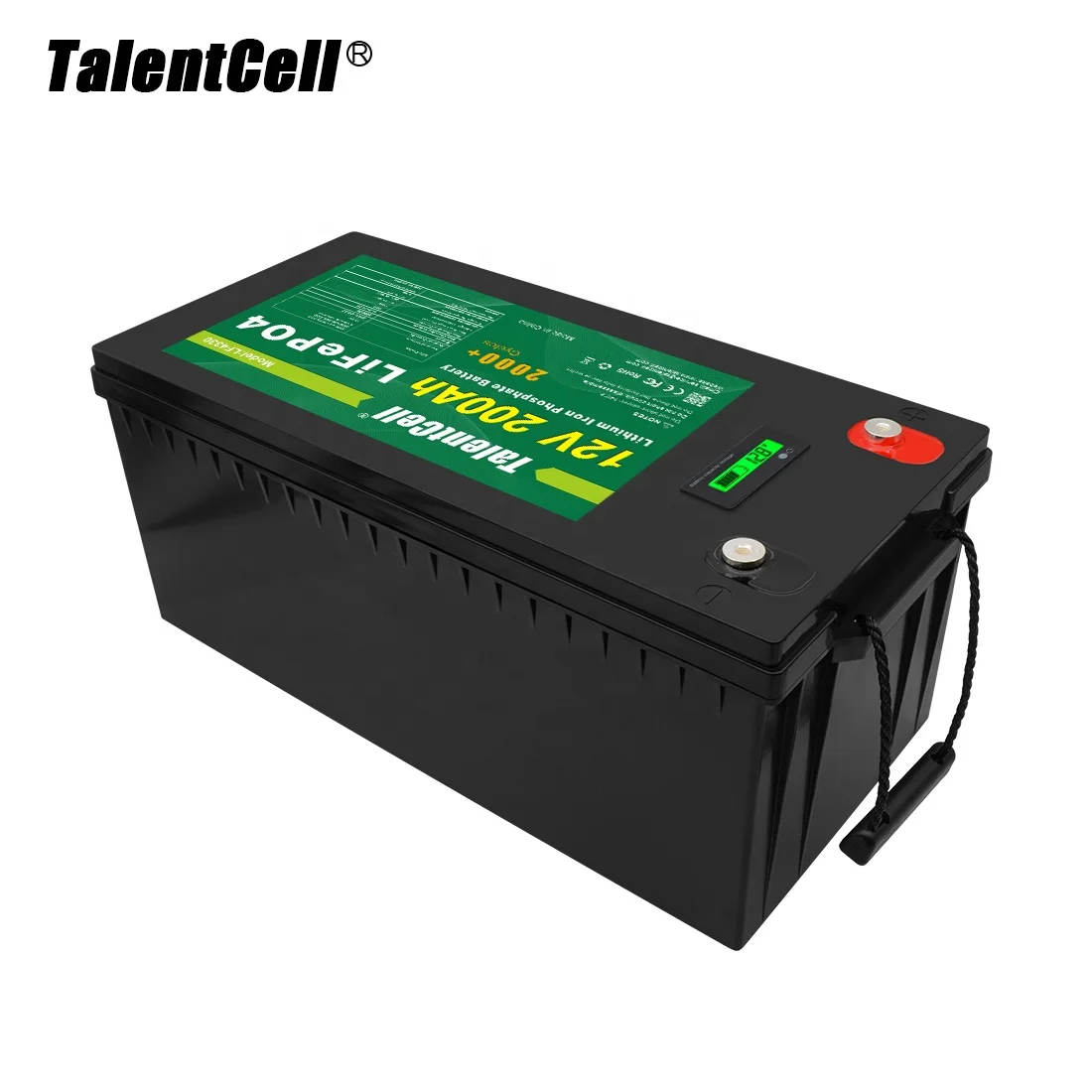 Быстрая проба глубокого цикла Lifepo4 12V 200Ah литий-ионный аккумулятор для RV/солнечной системы/яхты/гольф тележки хранения