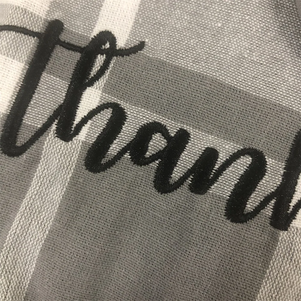 
100%cotton printed embroidery dish cloth kitchen towel with silicone pot holder heat resistant 420F kitchen set 