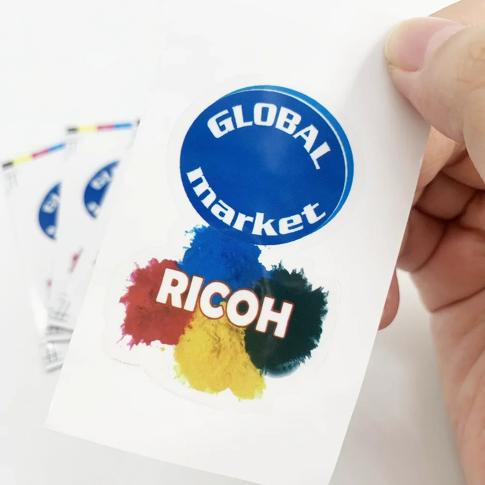 Custom printing Irregular cut transparent glossy lamination PVC or PET Stickers Waterproof self adhesive Stickers, seal sticker