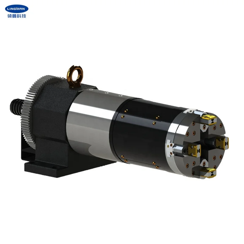 Stainless Steel CNC Router Rotary Axis Laser Rotary Axis Chuck feeding chuck W110J