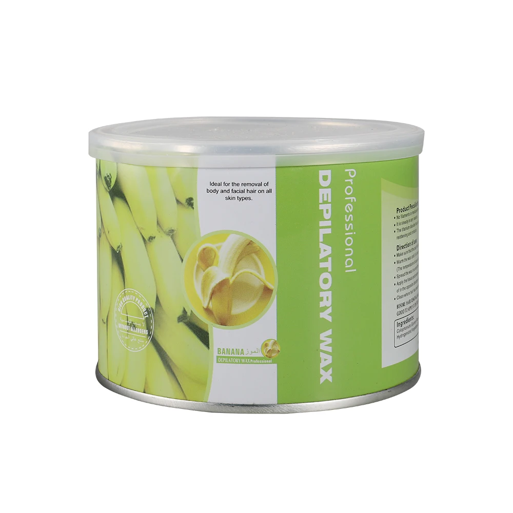 Banana professional depilatory wax  Hair Removal soft Wax 14.11 oz/400 g