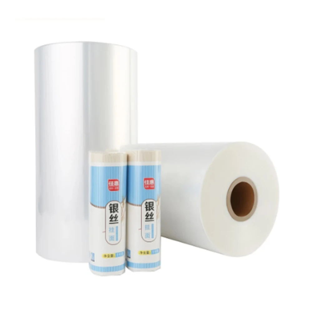 100% Recyclable POF noodles / bowl noodles film POF Shrink Film