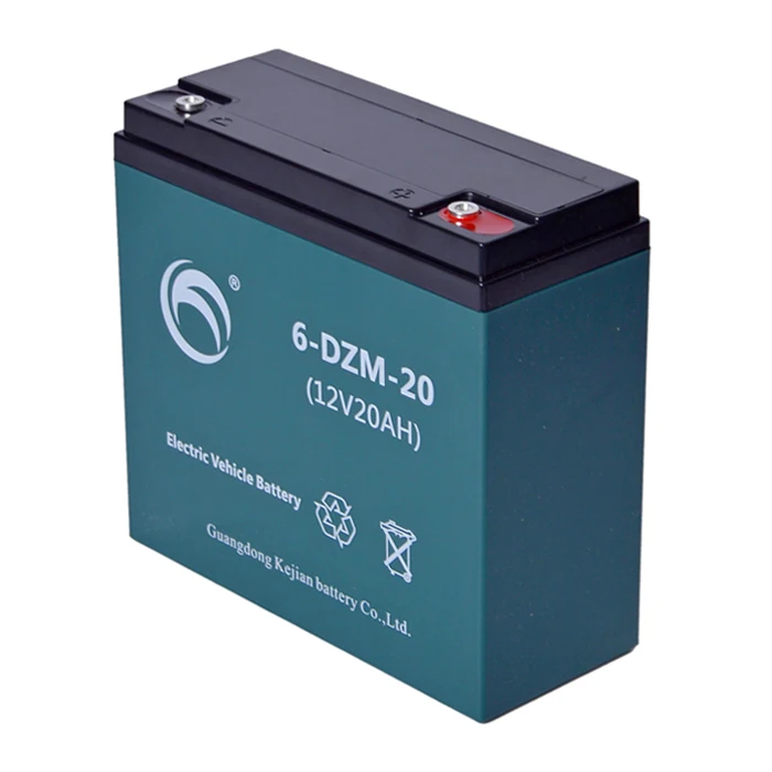 Long Life 12V 20AH Electric Bike Battery 6-DZM-20 Battery Rechargeable Durable VRLA E-bike Battery