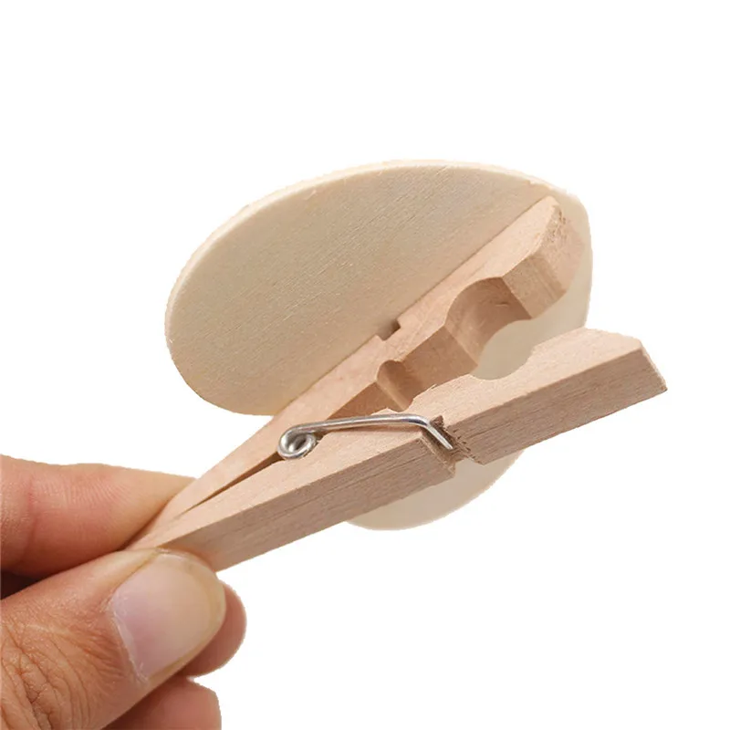 Heart-shaped Wood Cute Mini Blackboard Clip Small Chalkboard Photo Notes wooden clip for reminding