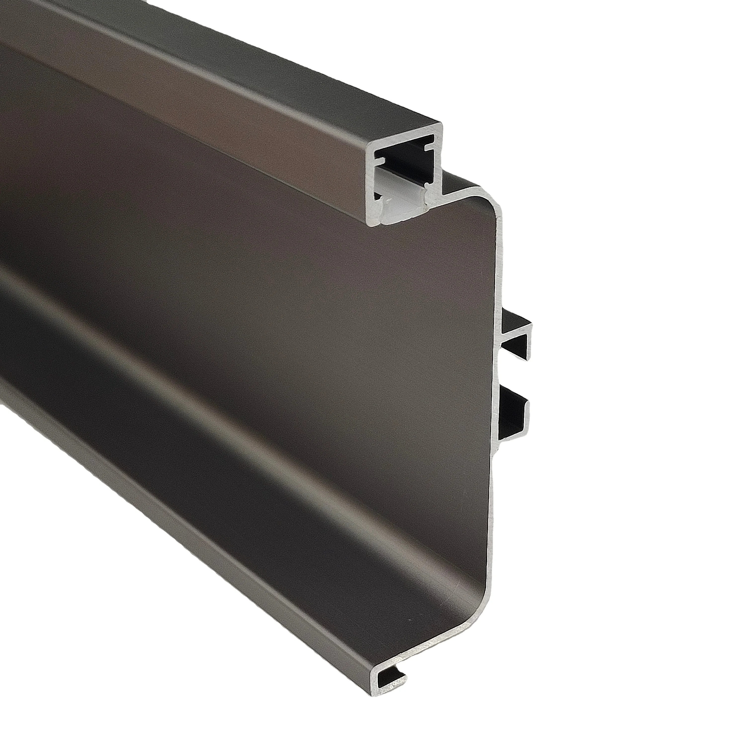 W26*H75mm Modern C-frame Cabinet Wardrobe Handle With LED Light Aluminum Alloy Handle Aluminum Extrusion Product