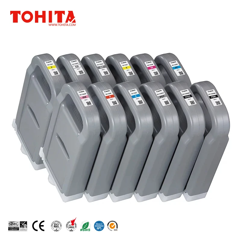 Ink cartridge PFI-1700 for Canon Pro 2000 4000 4000s 6000 6000s TOHITA