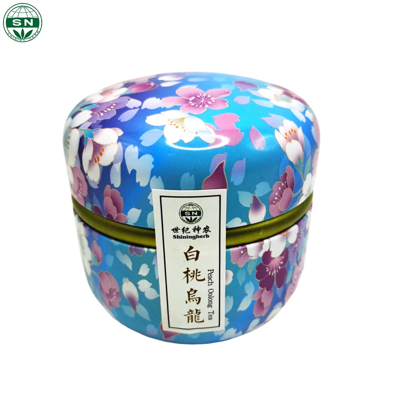 Chinese Organic Flavor Tea White Peach Oolong Tea Dried Fruit Flower Tea