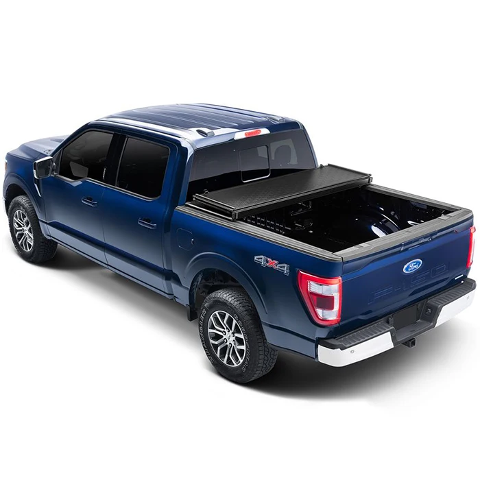 Крышка кровати для пикапа выдвижной из алюминиевого сплава Жесткая tonneau f150 gmc sierra ford ranger 2023