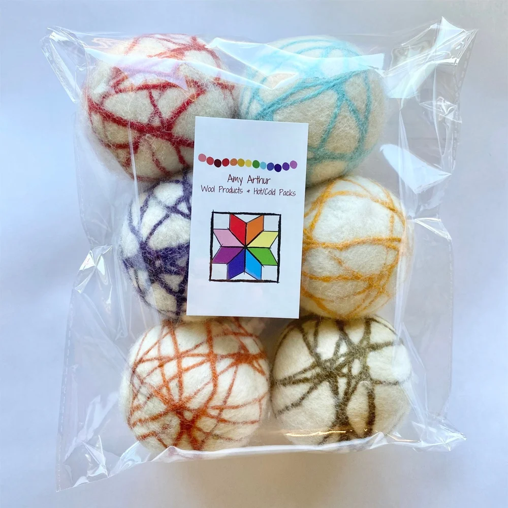 Eco-Friendly Dry 1,000 Loads 100% Organic Premium New Zealand Wool, Reduce Wrinkles & Save Time, Baby Safe & Hypoallergenic