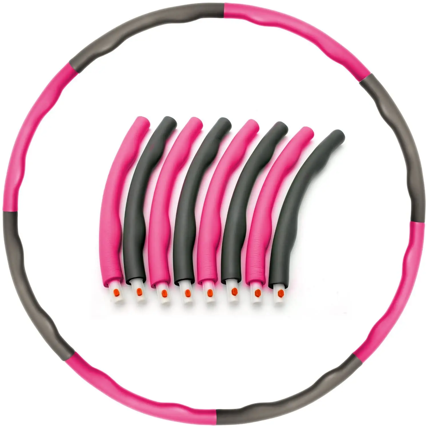 2021 Hot Selling Creative Detachable Sponge hoop kids and adults circle hoola hoop