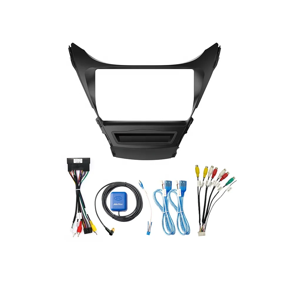 Facial Frame for Hyundai Elantra 2011-2013 Android Radio Player with Cable Harness