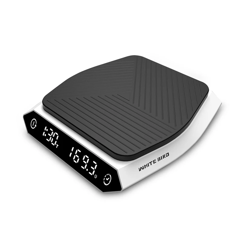 Customize Logo/Packaging Touch Panel 0.1g Coffee Scale Type-C Charging Coffee Scale Outdoor Weighing Scale Coffee