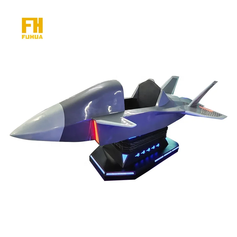 Virtual Theme Park  9d Cinema 3dof Motion Platform  Flight Cockpit VR Flight Simulator