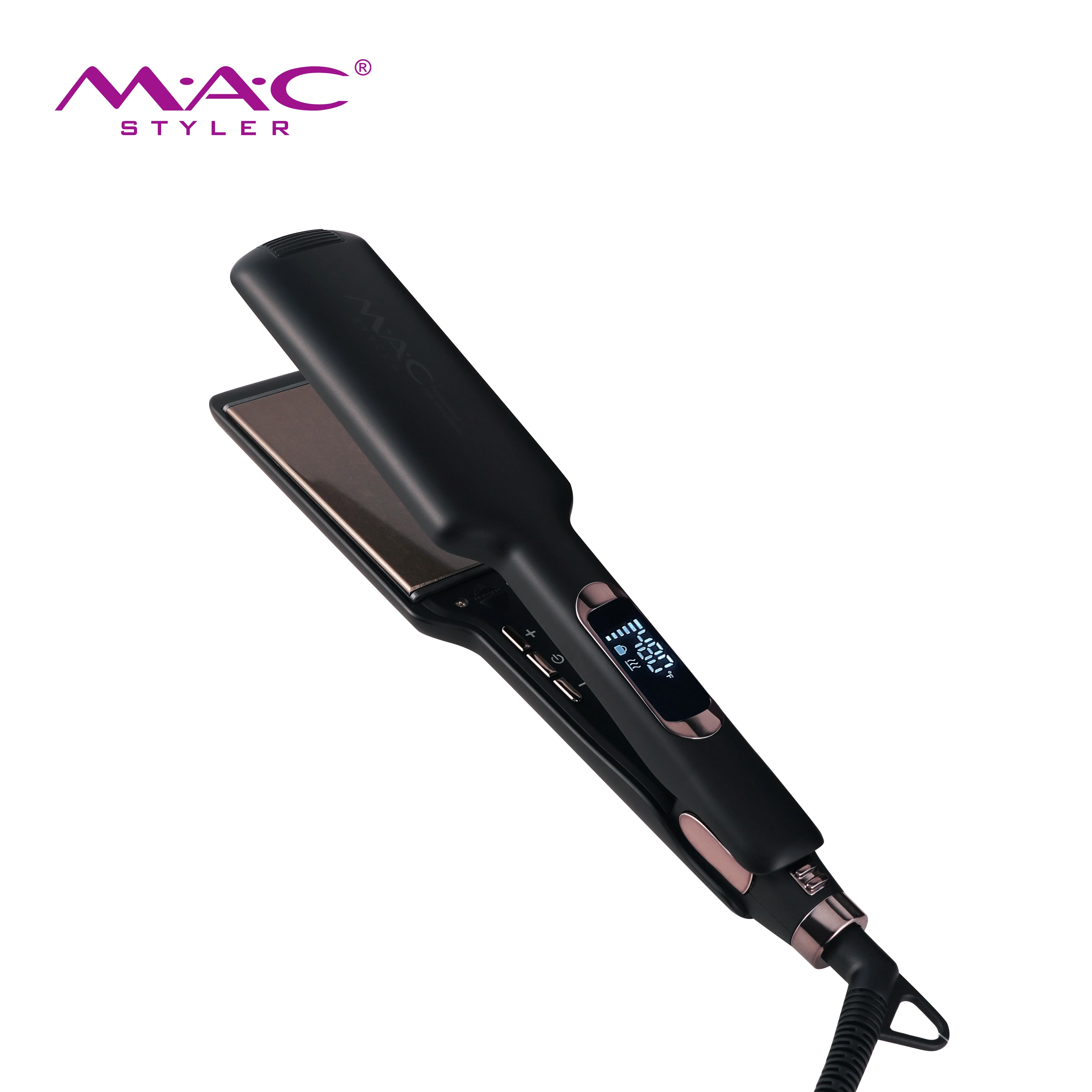 Planchas De Cabello Profesional Salon Tools Styler Professional 480 Degrees Hair Straightener Wide Plate Titanium Flat Iron