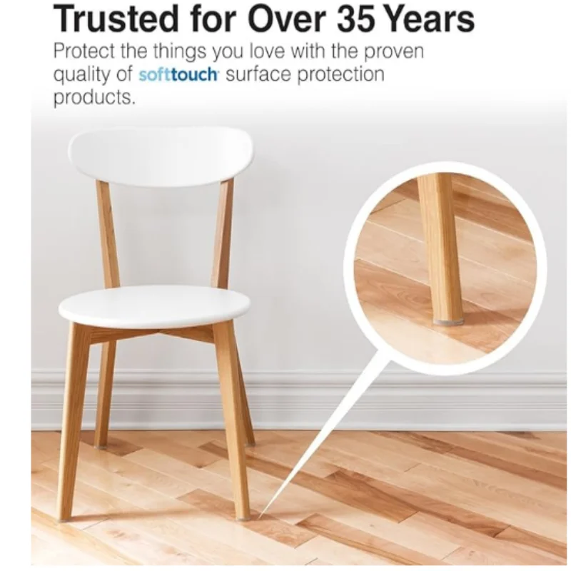 Round Self-Stick Felt Pads  Move Effortlessly Protect Surfaces