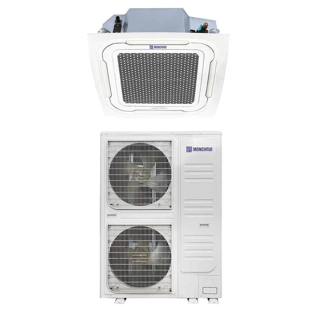 T1 60k Btu Cooling Only Split Air Conditioner 360 Degree Air Discharge Cassette Indoor Unit Residential Commercial Inverter Ai