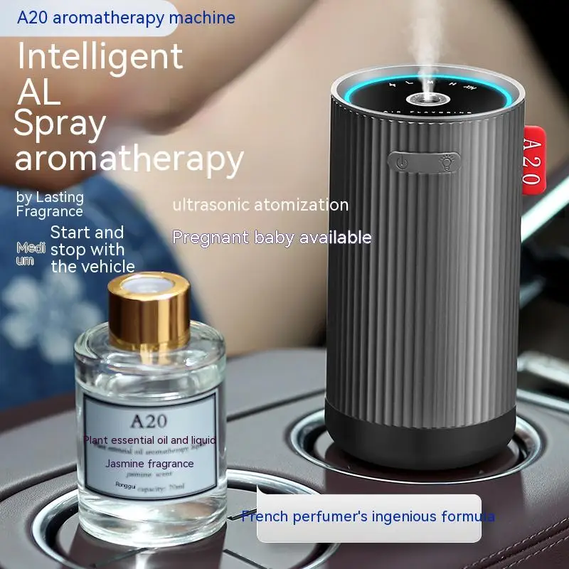 Fengyu Hot Sale Cool Mist USB Nebulizer Essential Oil Diffuser For Car Custom Car Luxury Waterless Aroma Diffuser For Home