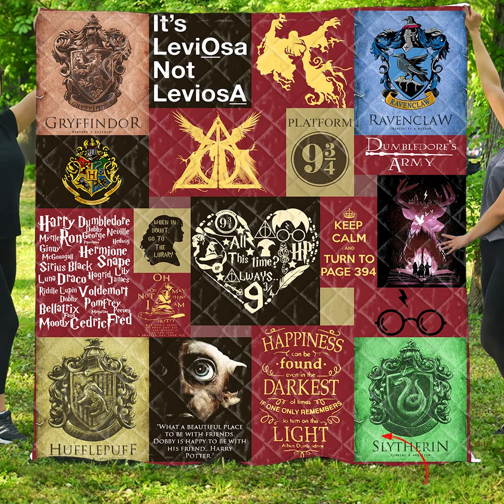 The Nightmare Before Christmas Printed Quilt Blanket Twin Full/Queen King Size Customize Dropshipping