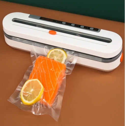 High Quality Kitchen Portable Vacuum Sealer Machine Professional Home Easy Use Vacuum Food Sealer with Cutter
