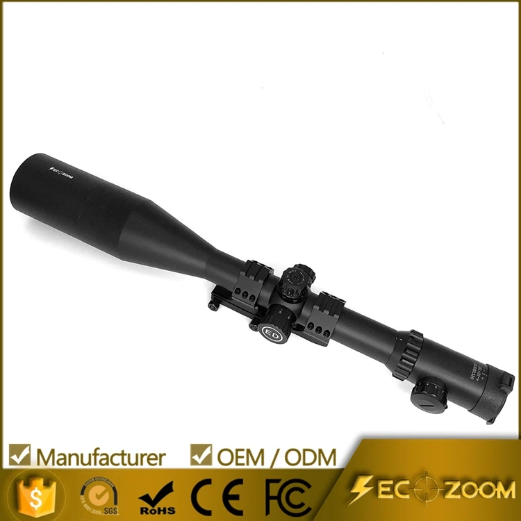 SECOZOOM Tactical Rifle Scope FFP 4-50x75 Long Range Riflescope with ED Lens