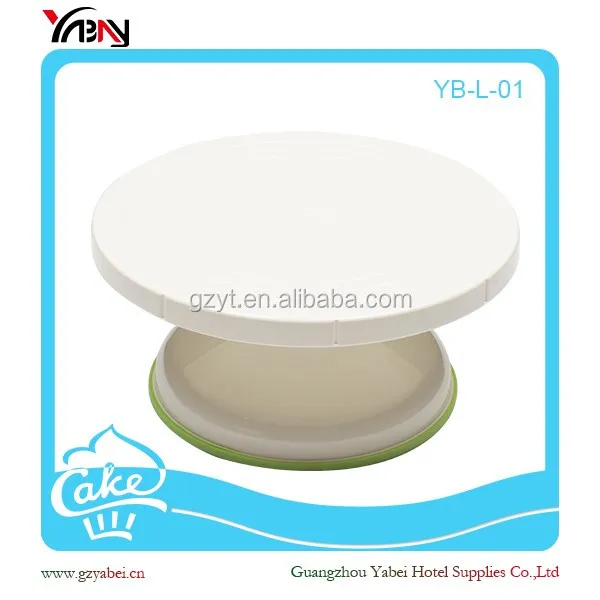 Plastic steel Cake Decoration Turntable Wholesale Plastic Cake Tools for Decorating Cake