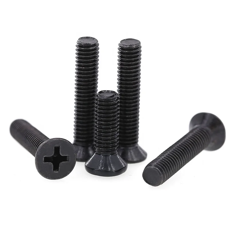 M2 M3 M4 M5 M6 M8 M10 DIN 965 Flat Head Phillips Machine Screws