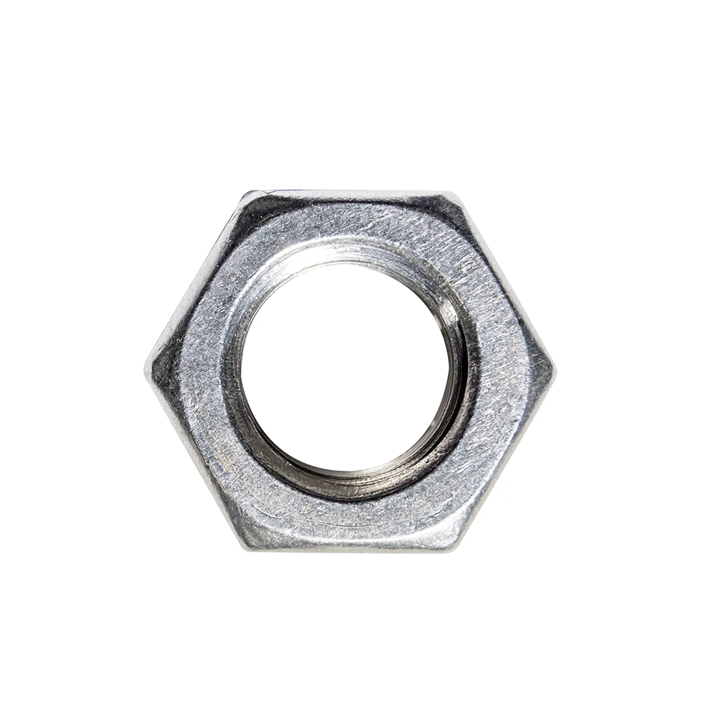 1/2-13 Stainless Steel Finished Hex Nut, 304 Stainless Steel Nut