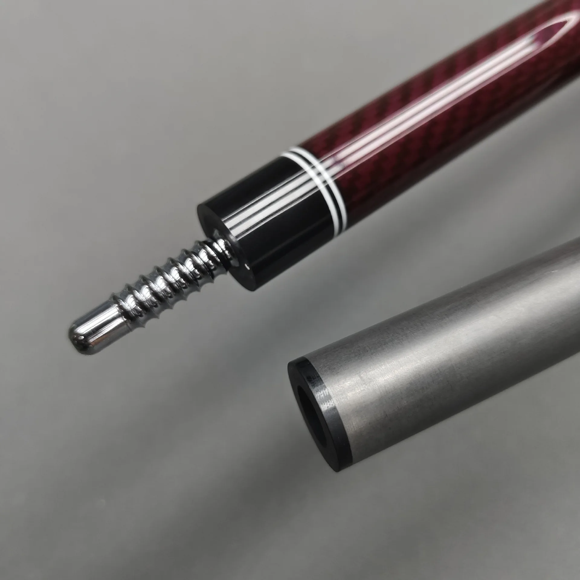 Shaft Billiard Extension High Quality Black Tech Billiards Private cue Black Eight Carbon Fiber Nine Ball pool cue